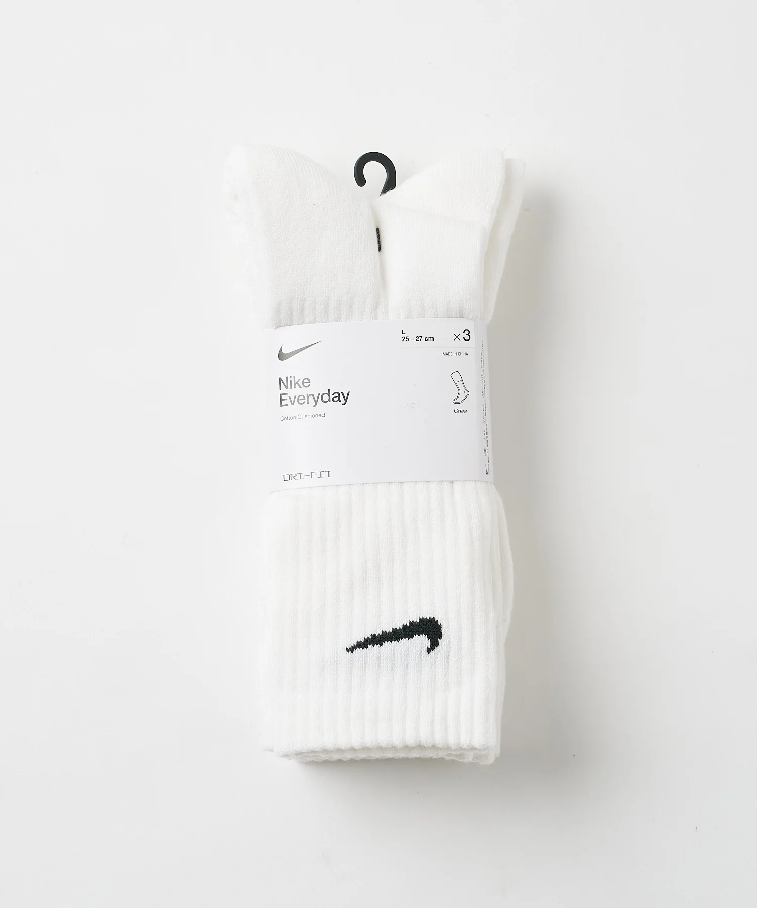 NIKE 3P エブリディクッションクルーソックス(25-27cm) - Image 4