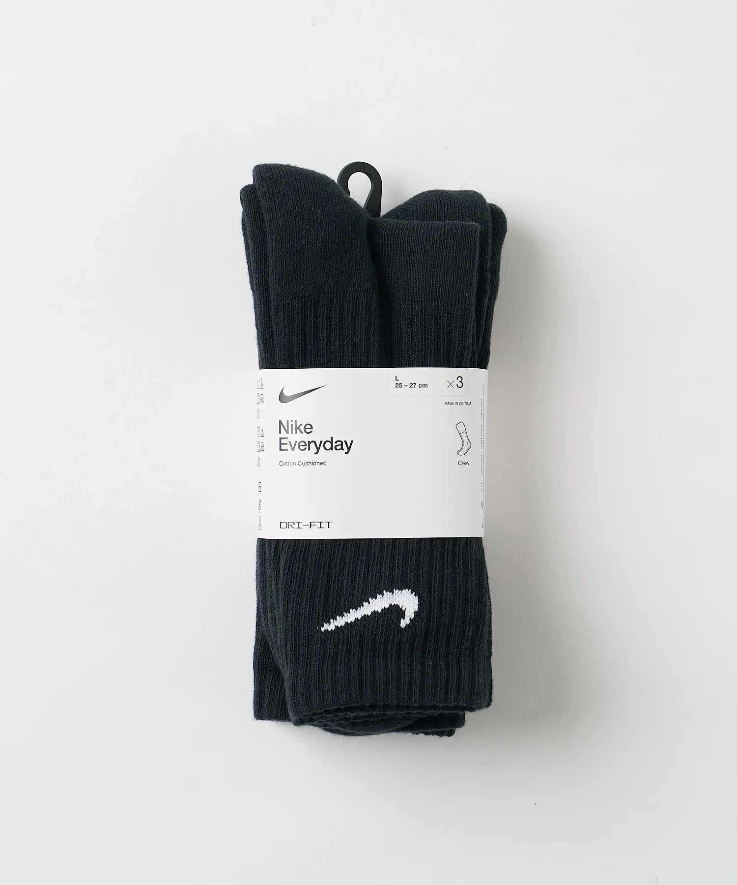 NIKE 3P エブリディクッションクルーソックス(25-27cm) - Image 6