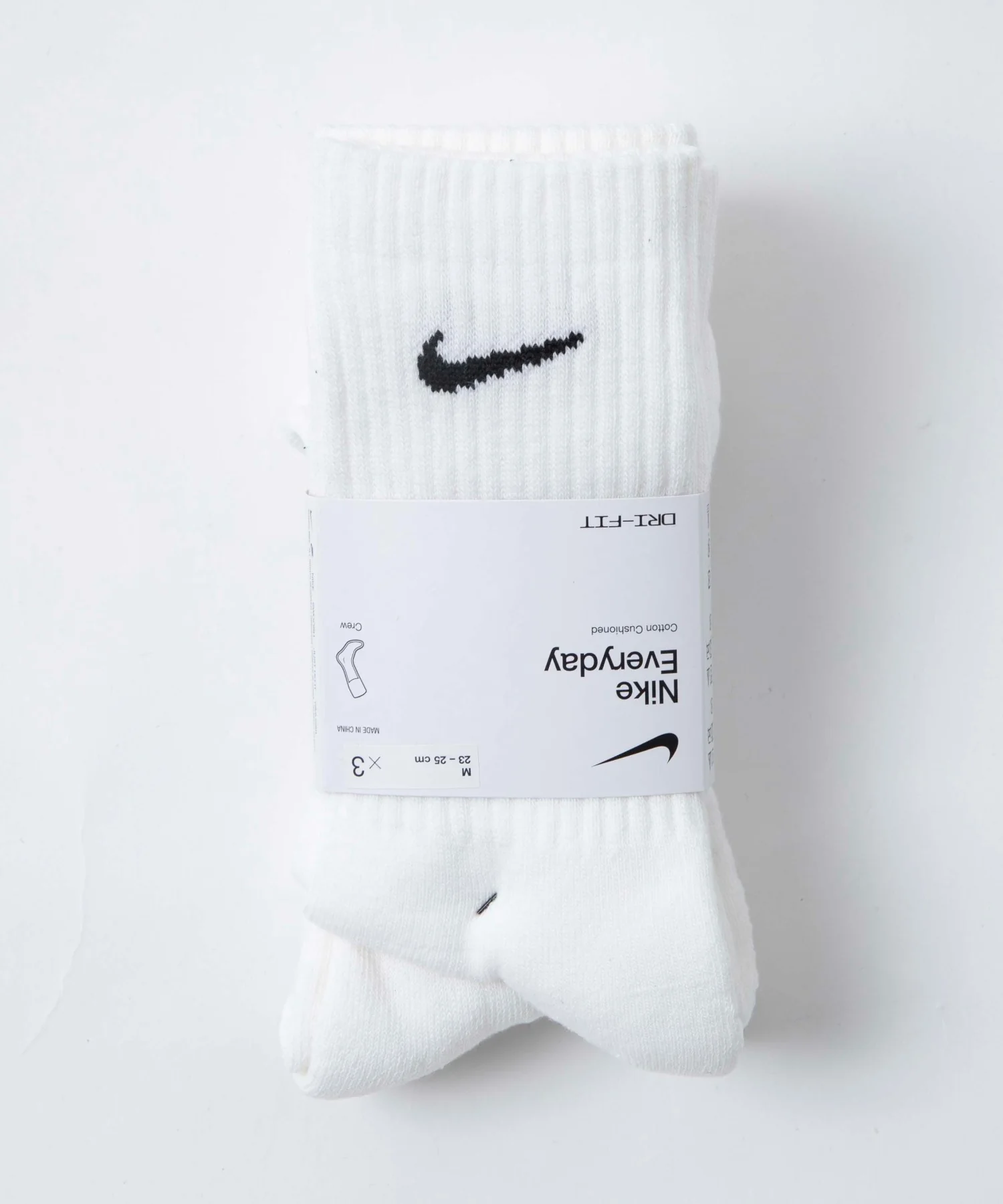 NIKE 3P エブリディクッションクルーソックス(23-25cm) - Image 4