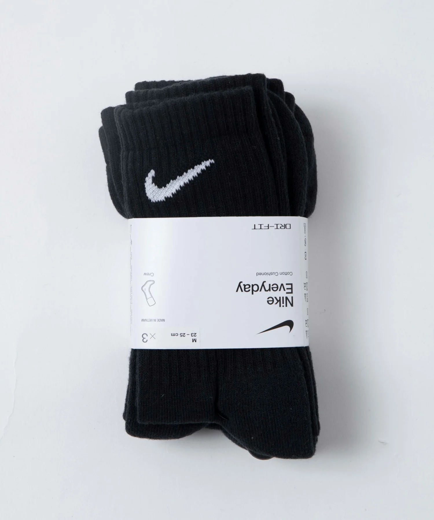 NIKE 3P エブリディクッションクルーソックス(23-25cm) - Image 6