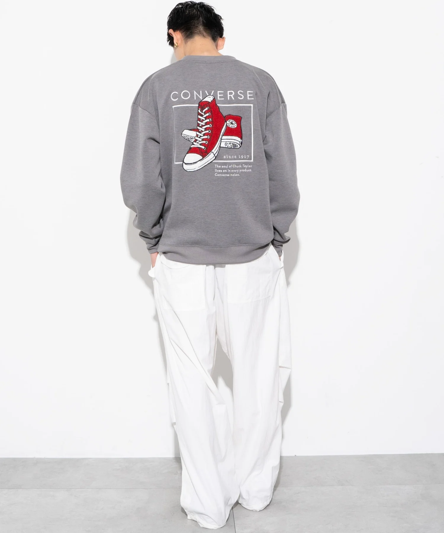 CONVERSEバックサガラプルオーバー - Image 12