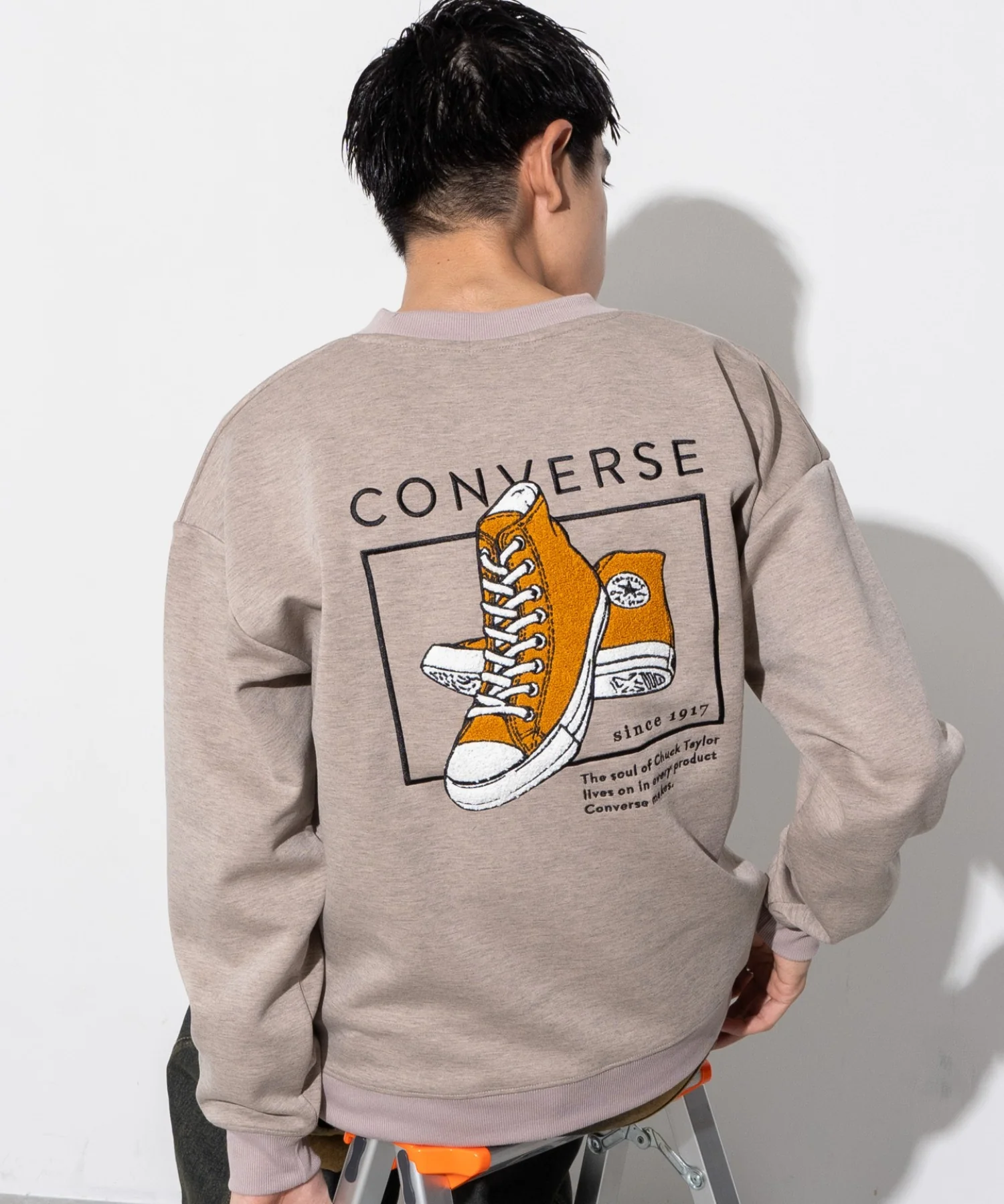 CONVERSEバックサガラプルオーバー - Image 13