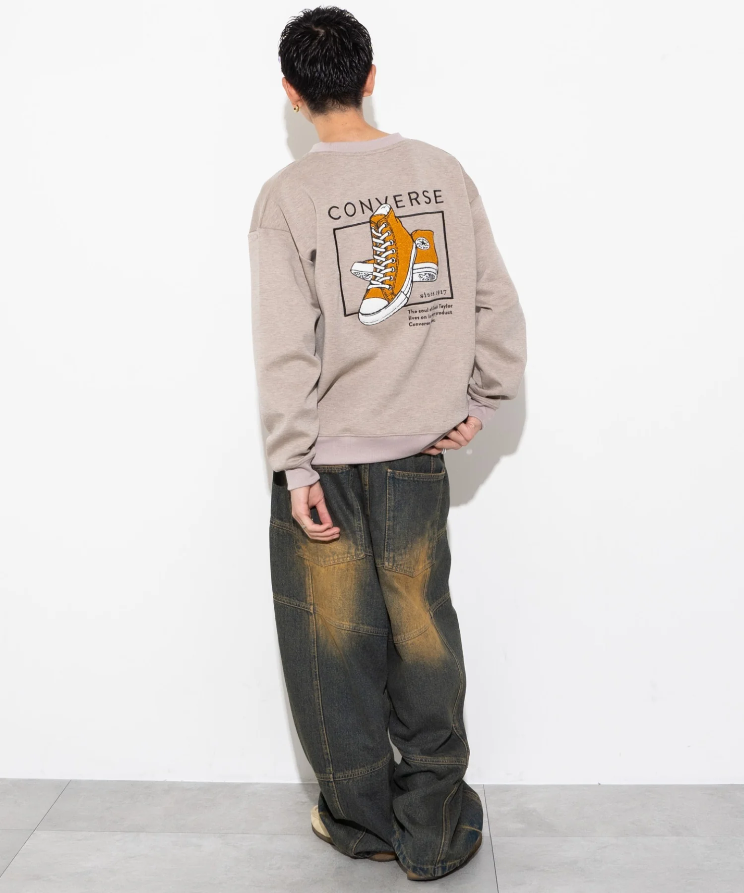CONVERSEバックサガラプルオーバー - Image 16