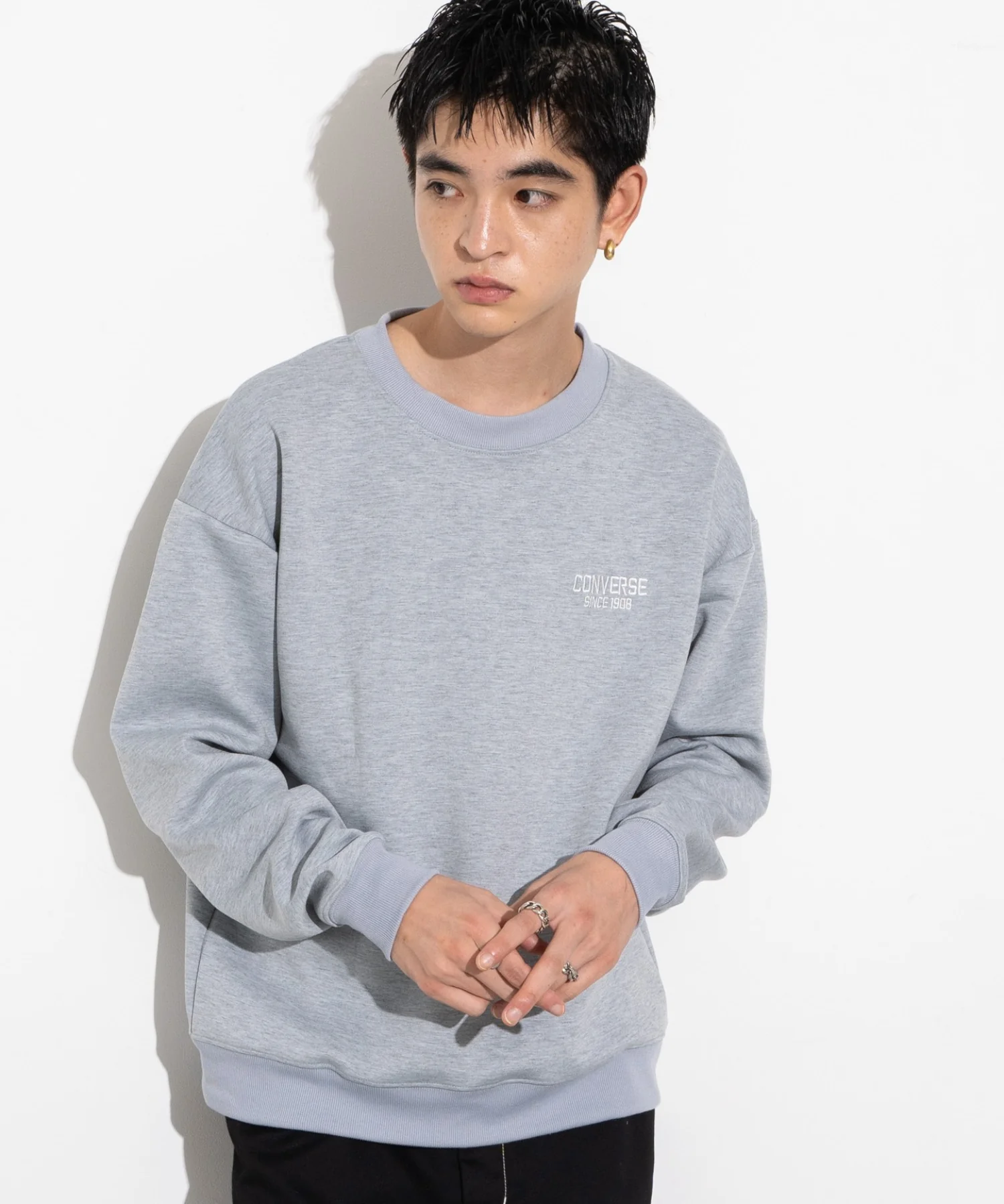 CONVERSEバックサガラプルオーバー - Image 17
