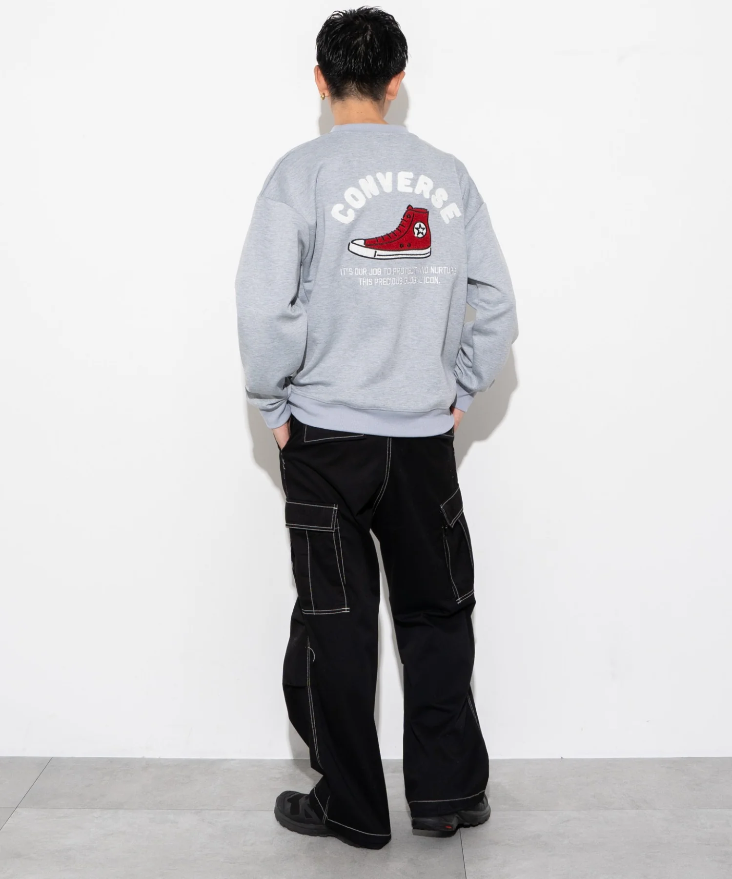 CONVERSEバックサガラプルオーバー - Image 20