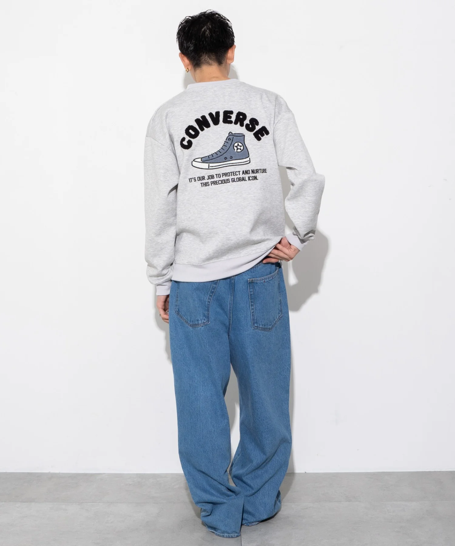 CONVERSEバックサガラプルオーバー - Image 24