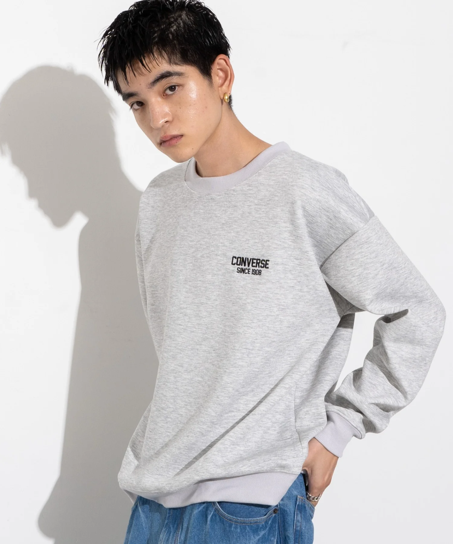 CONVERSEバックサガラプルオーバー - Image 3