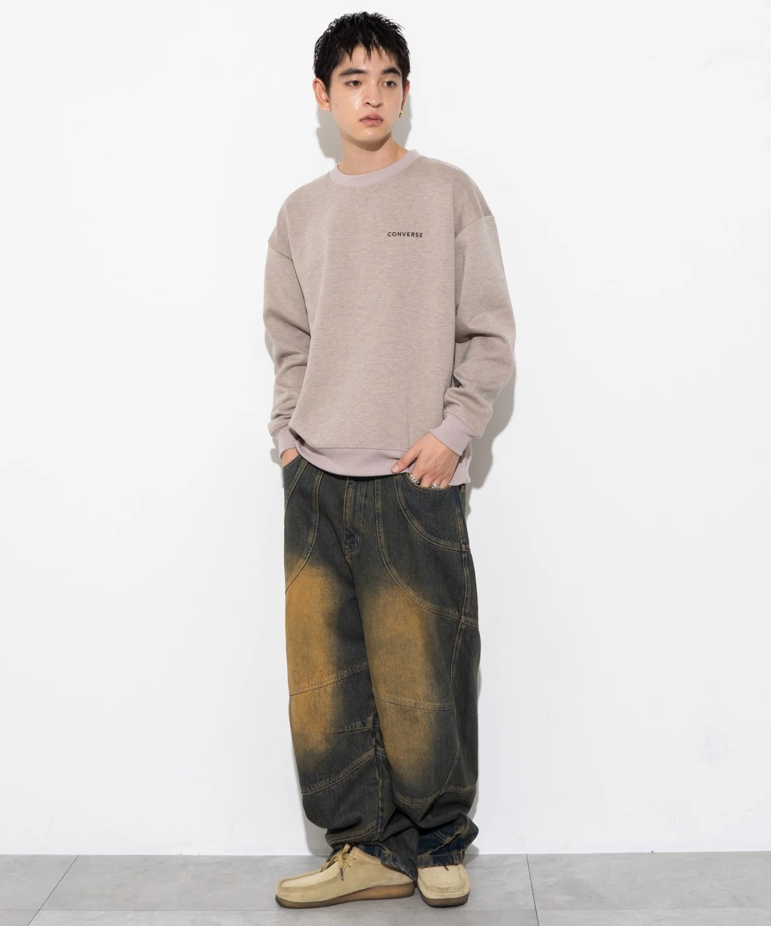 CONVERSEバックサガラプルオーバー - Image 6