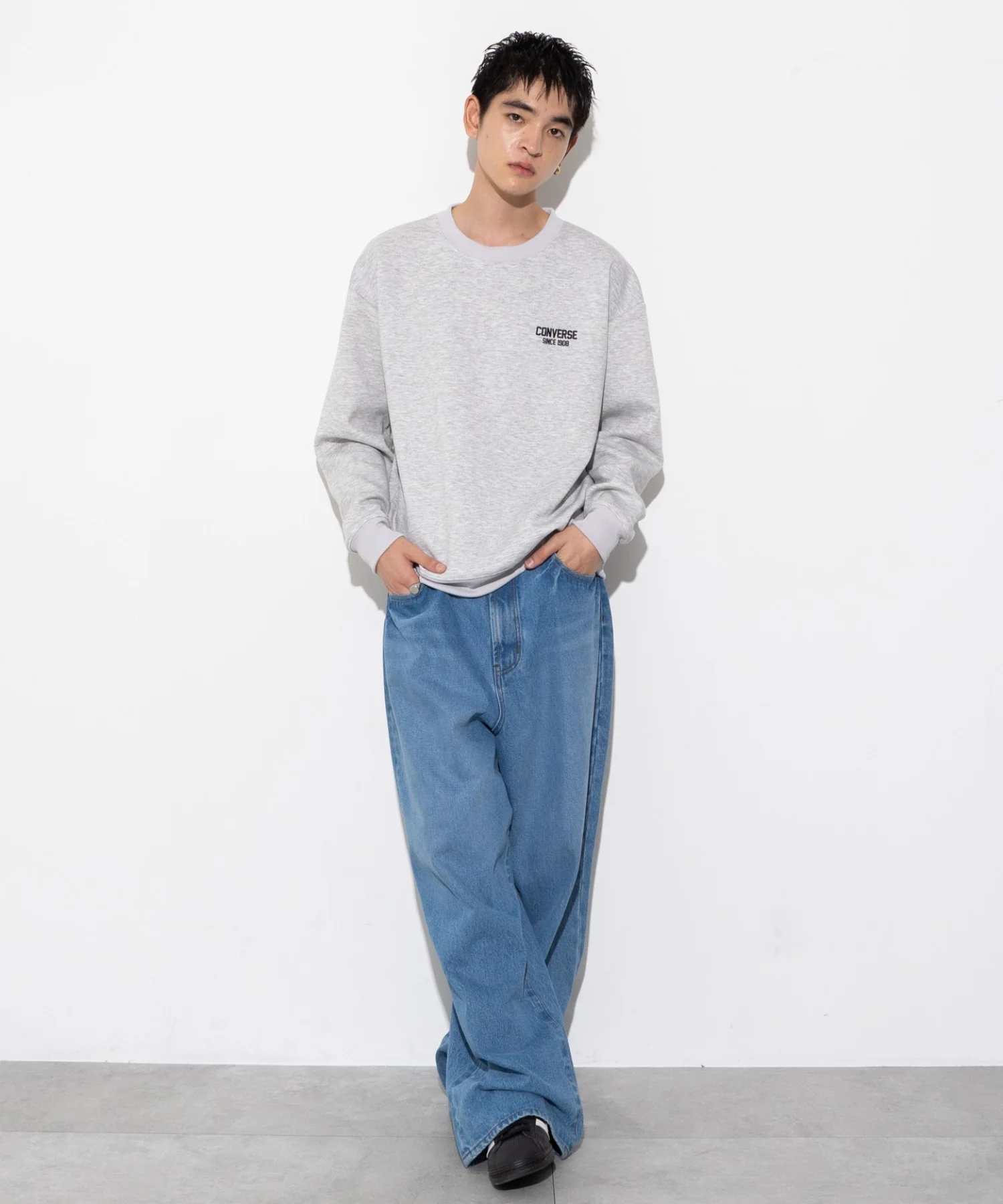 CONVERSEバックサガラプルオーバー - Image 7