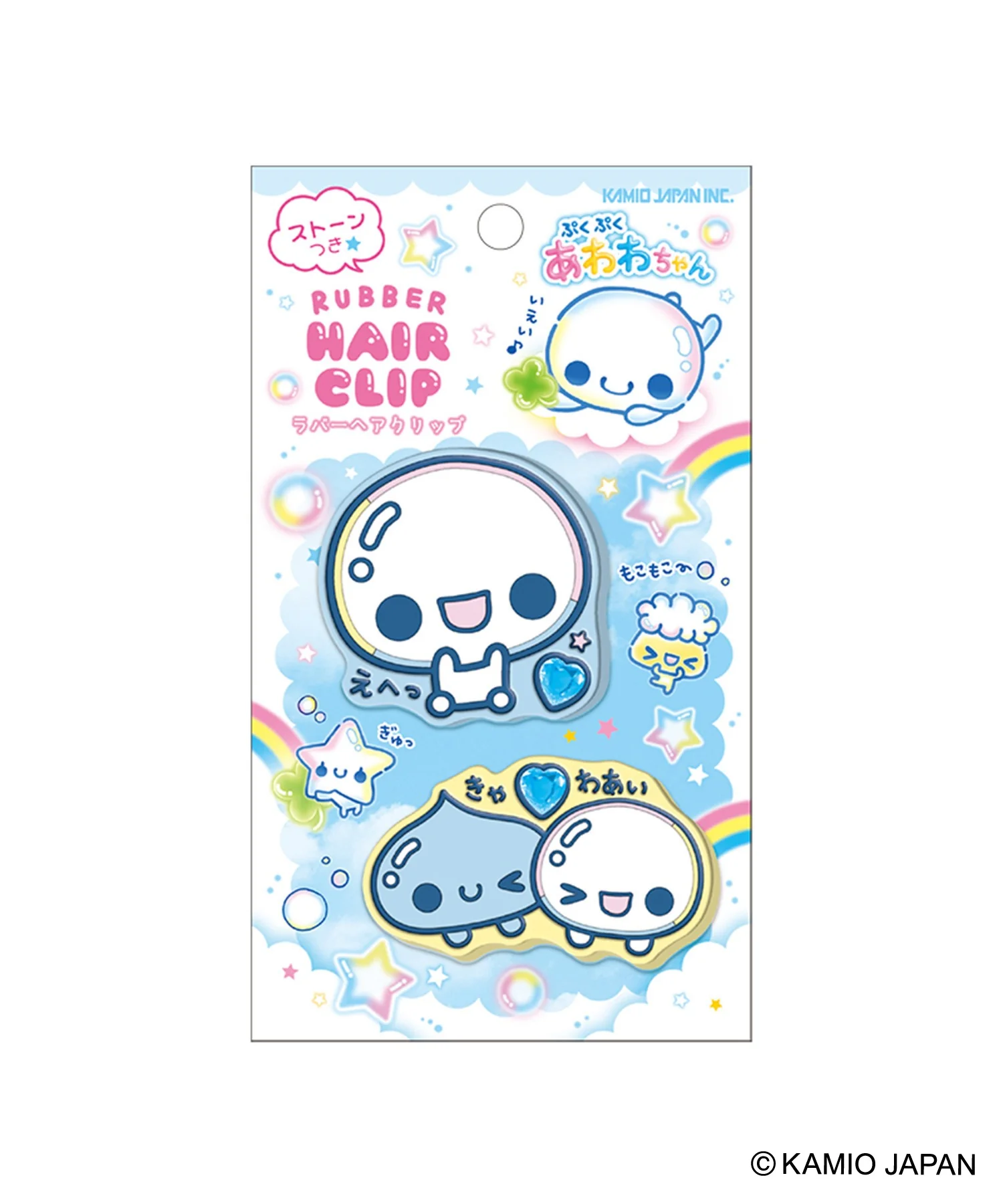 平成ファンシーストーン付きヘアクリップ - Image 2