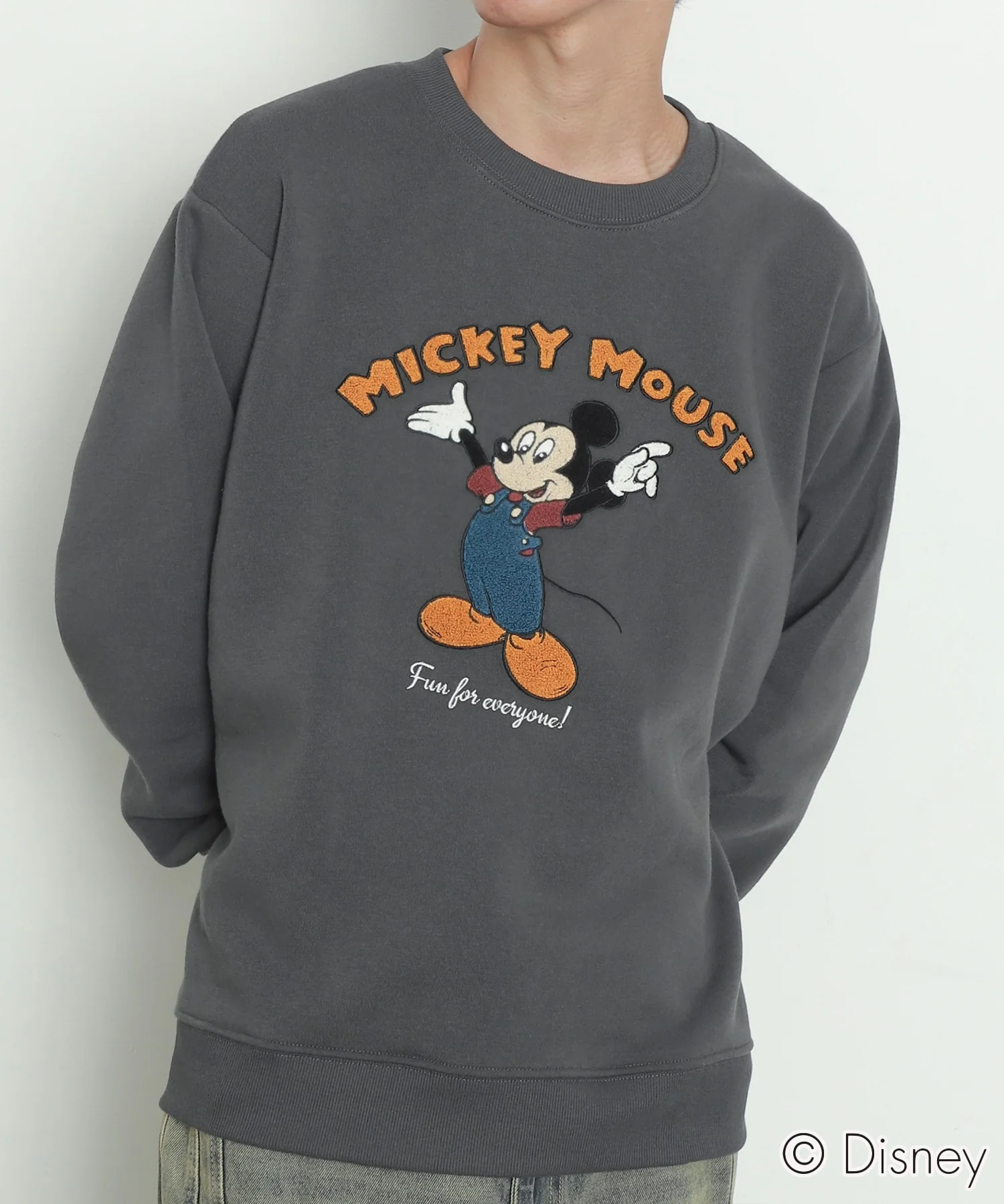 MICKEYサガラ刺繍スウェット - Image 10