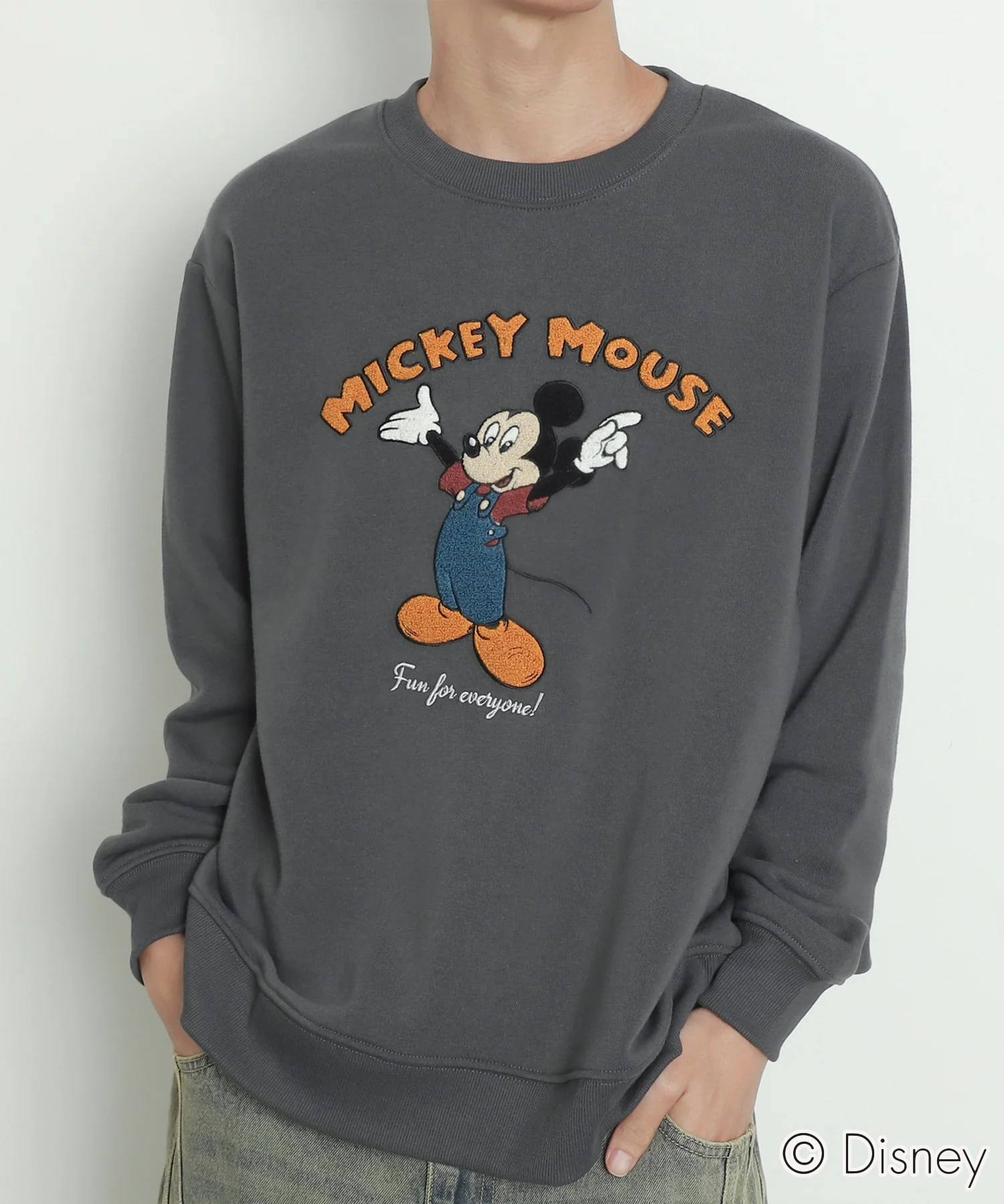 MICKEYサガラ刺繍スウェット - Image 11