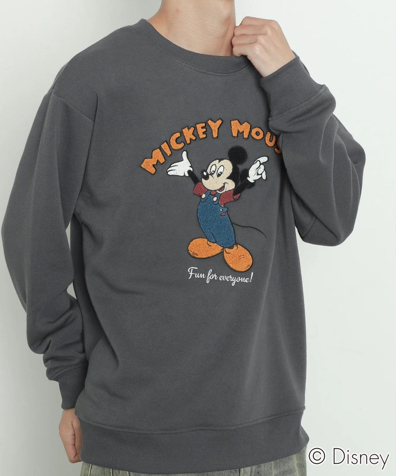 MICKEYサガラ刺繍スウェット - Image 2