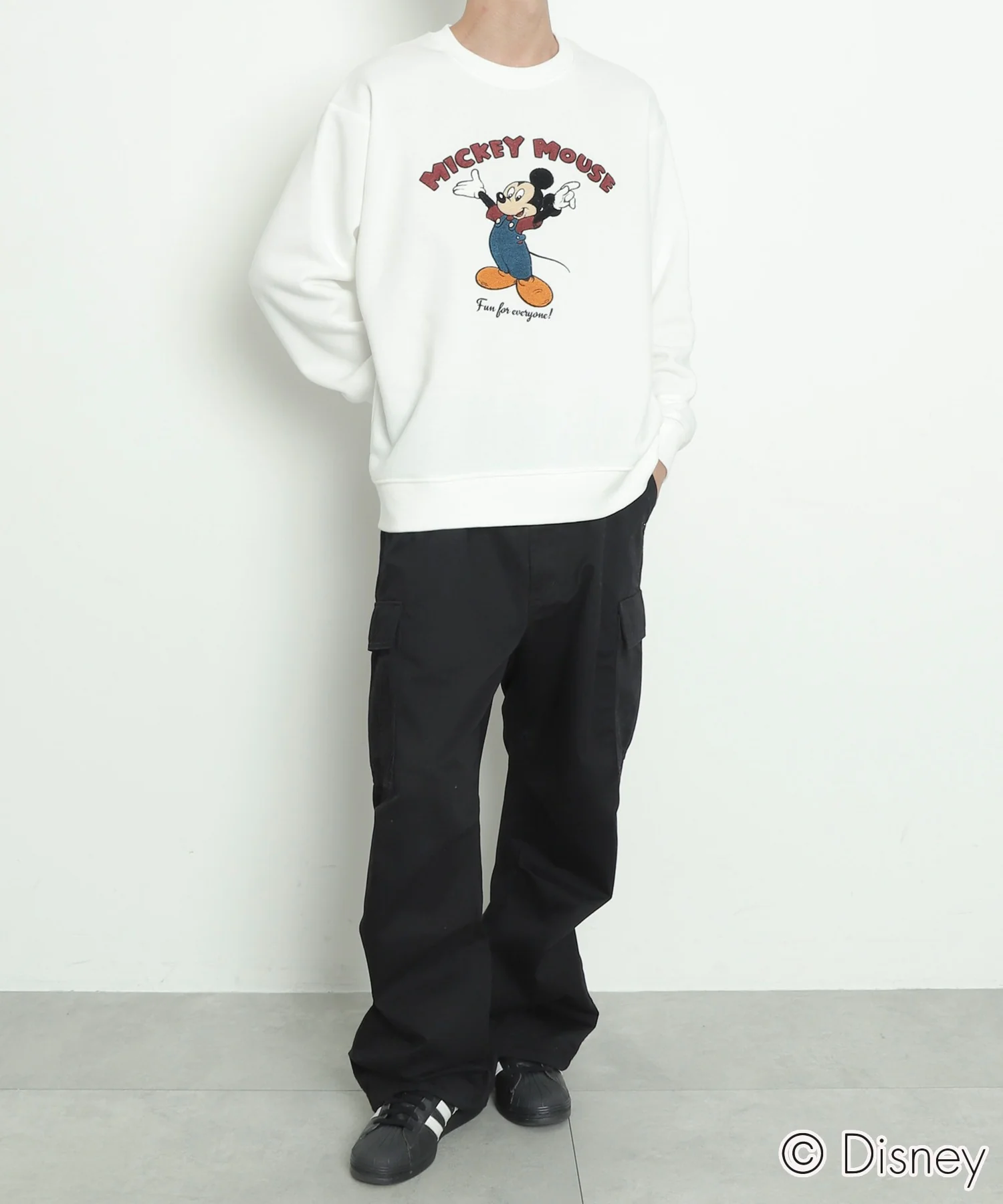 MICKEYサガラ刺繍スウェット - Image 3