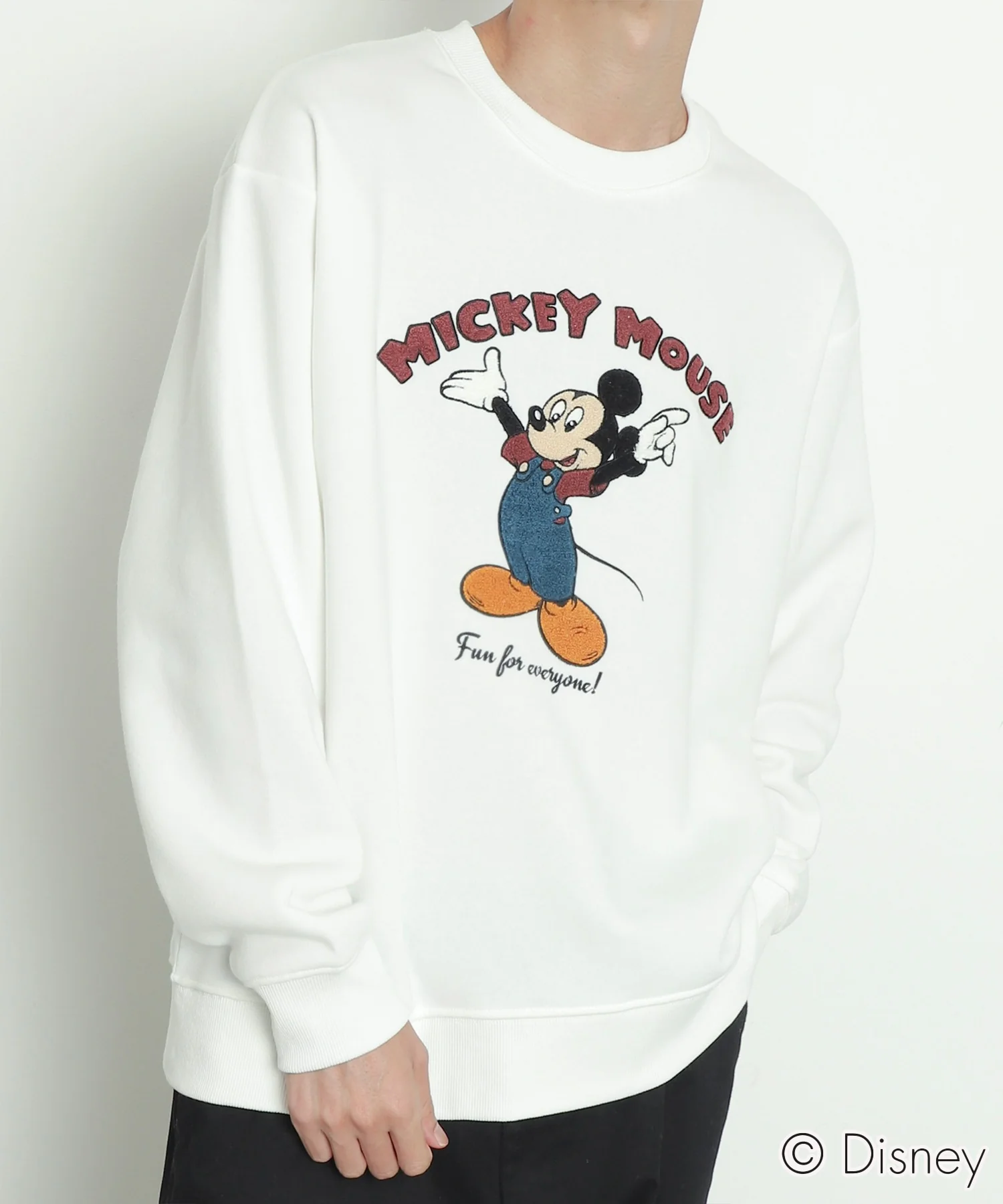 MICKEYサガラ刺繍スウェット - Image 6