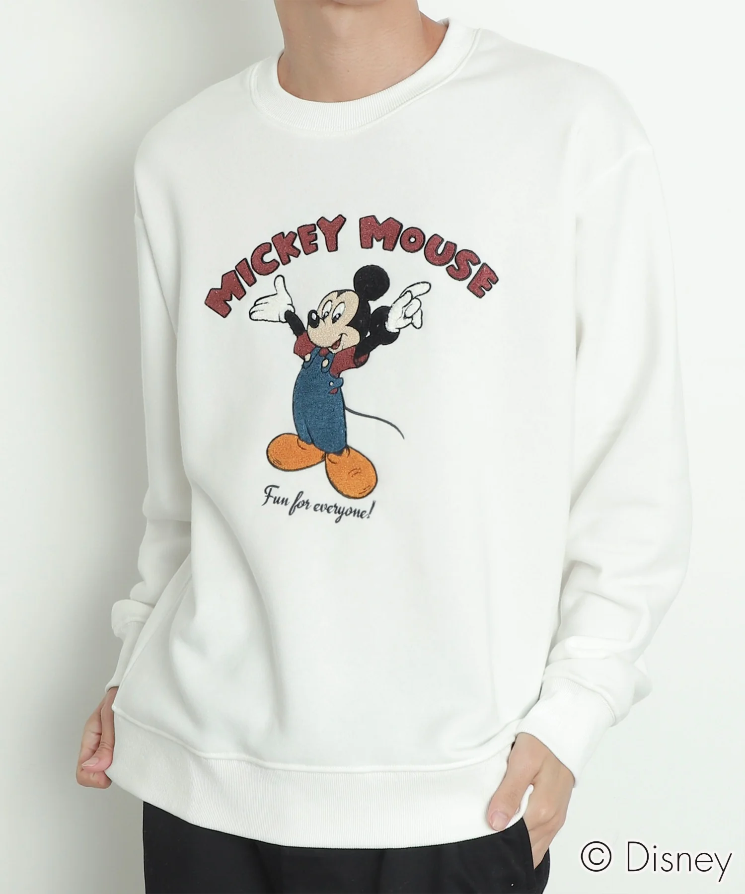 MICKEYサガラ刺繍スウェット - Image 7