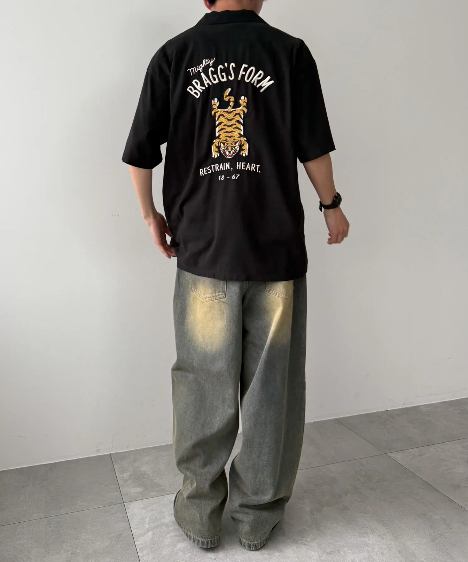 アサライクTIGERシシュウシャツ - Image 14