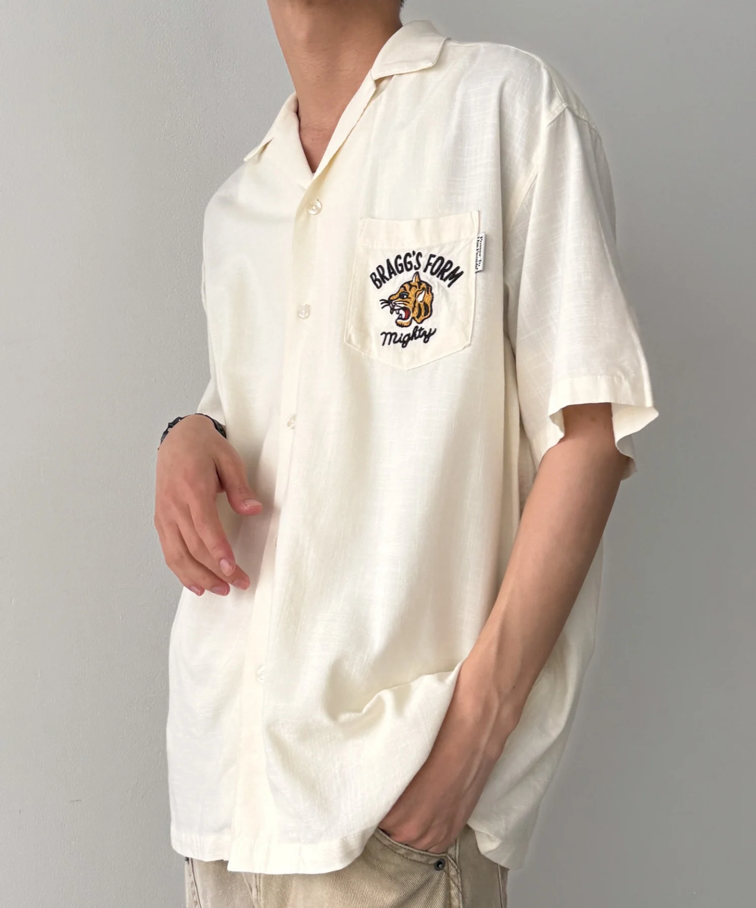アサライクTIGERシシュウシャツ - Image 2