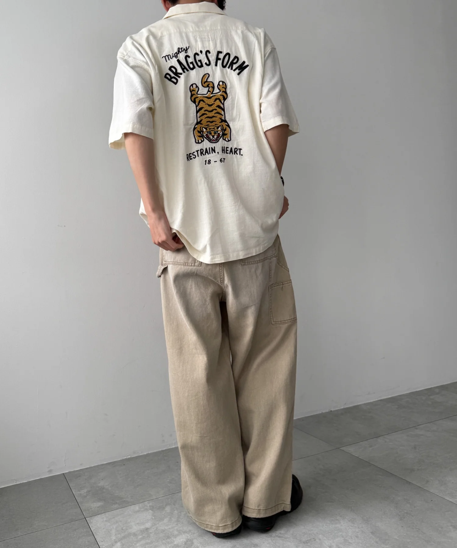 アサライクTIGERシシュウシャツ - Image 3