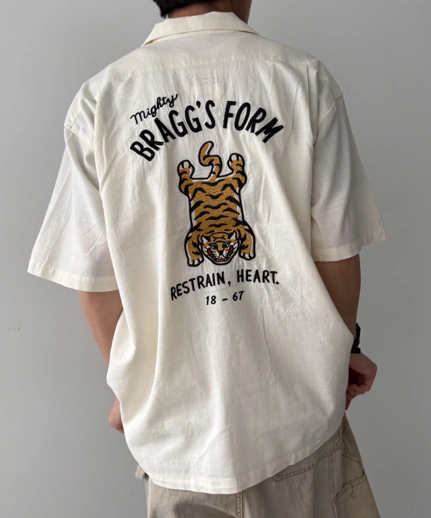 アサライクTIGERシシュウシャツ - Image 6