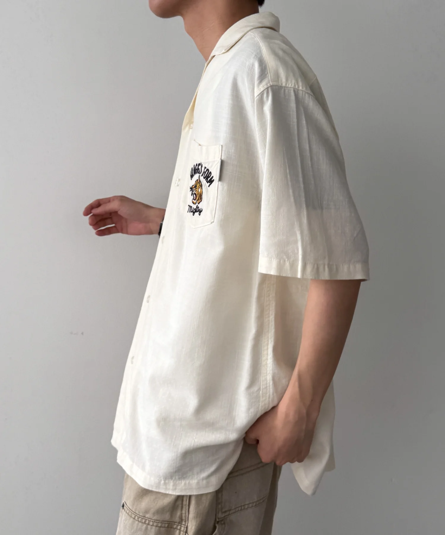 アサライクTIGERシシュウシャツ - Image 7