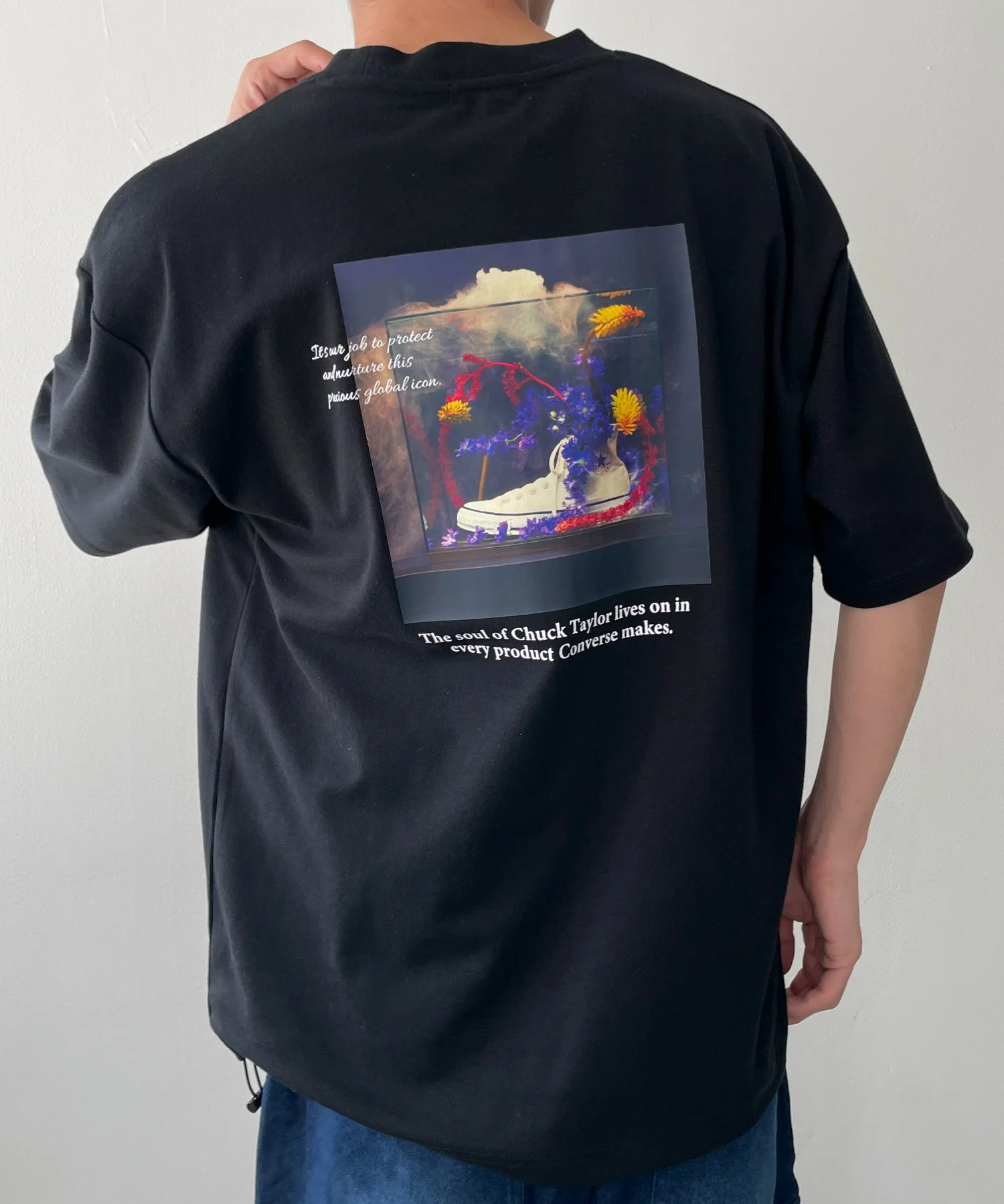 CONVERSEフォトプリントドロストＴ - Image 2