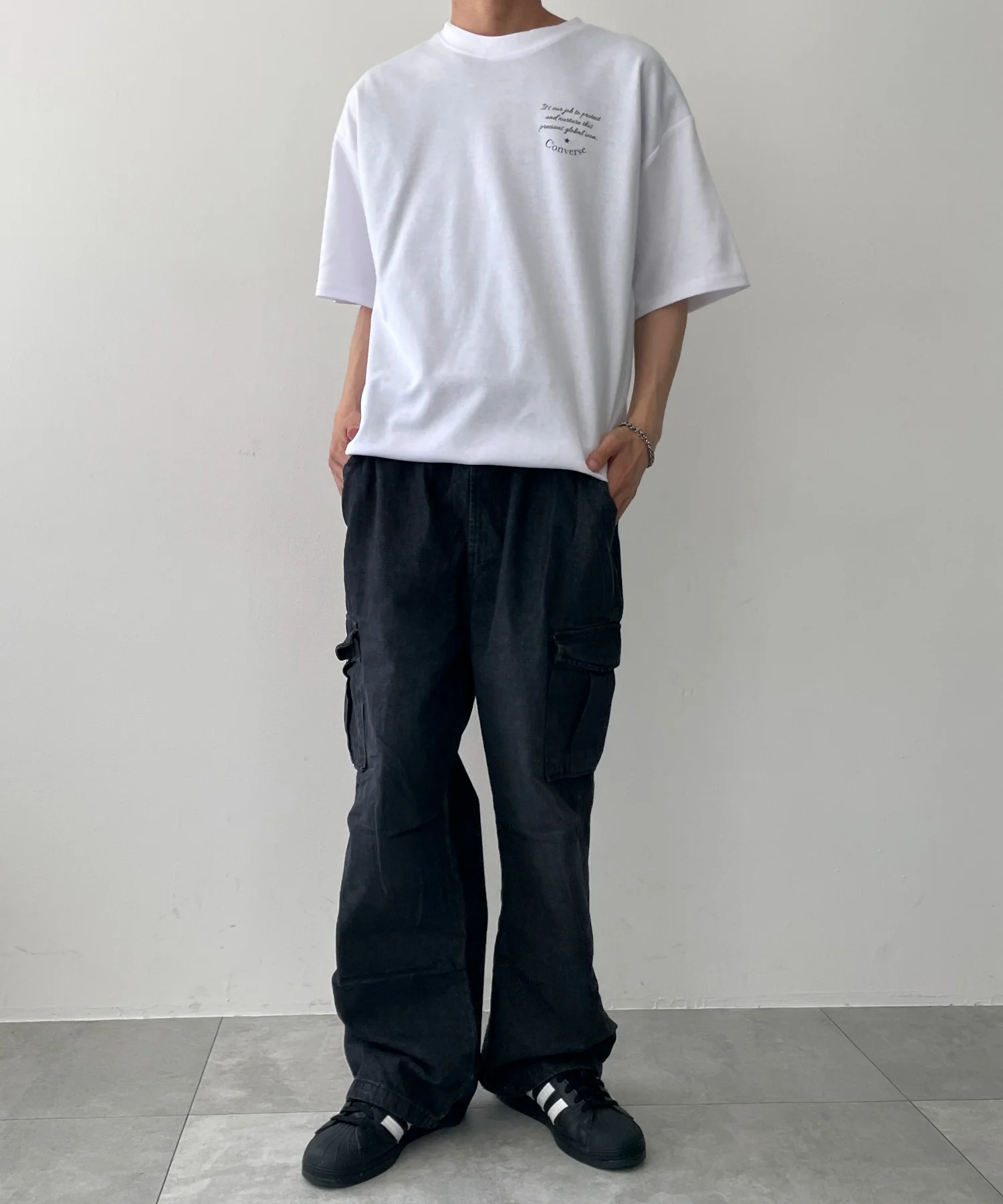 CONVERSEフォトプリントドロストＴ - Image 3