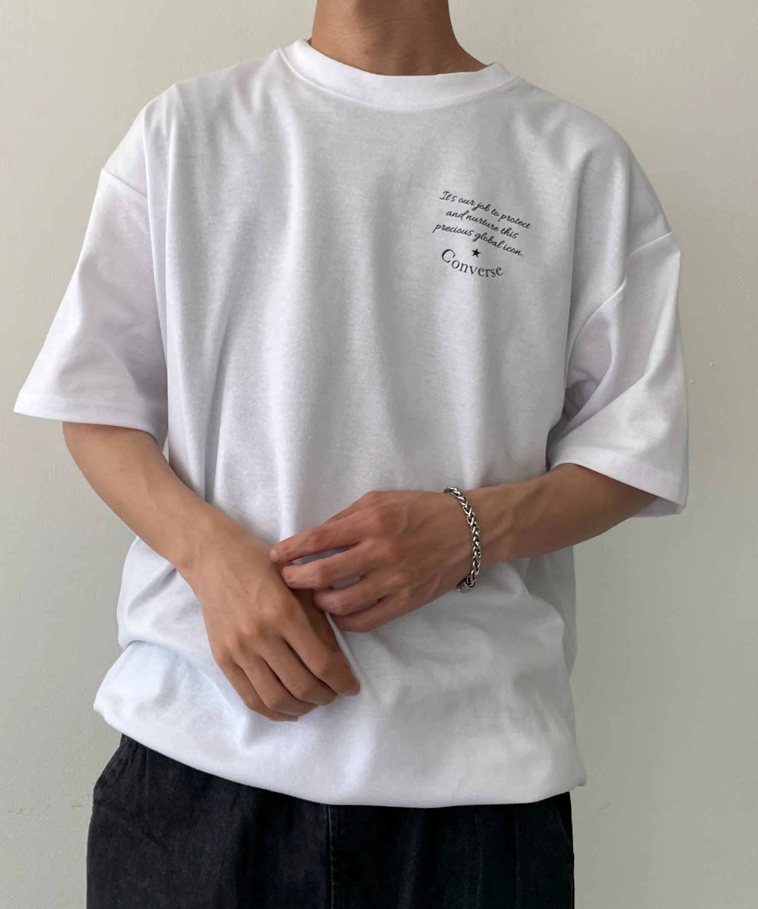 CONVERSEフォトプリントドロストＴ - Image 8