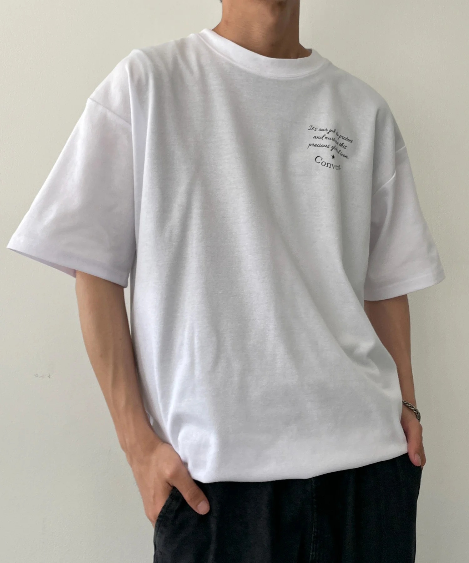 CONVERSEフォトプリントドロストＴ - Image 9