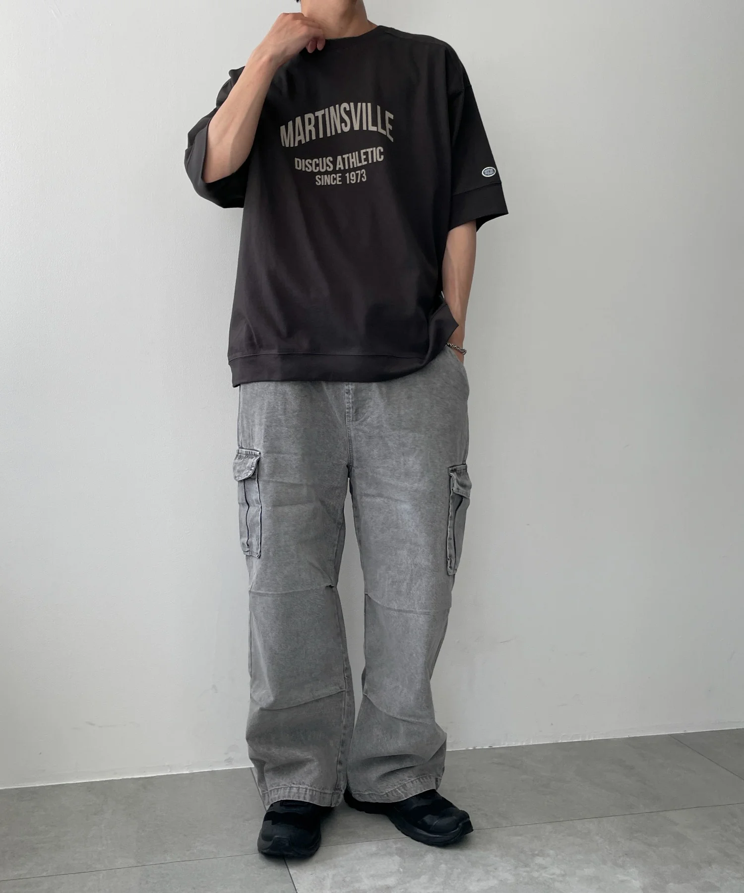 DISCUS　ルーズカレッジロゴＴ - Image 17