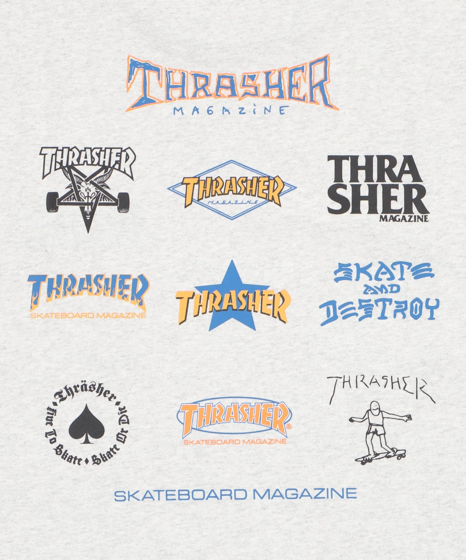THRASHER　MULTI　LOGO　T（SS） - Image 7