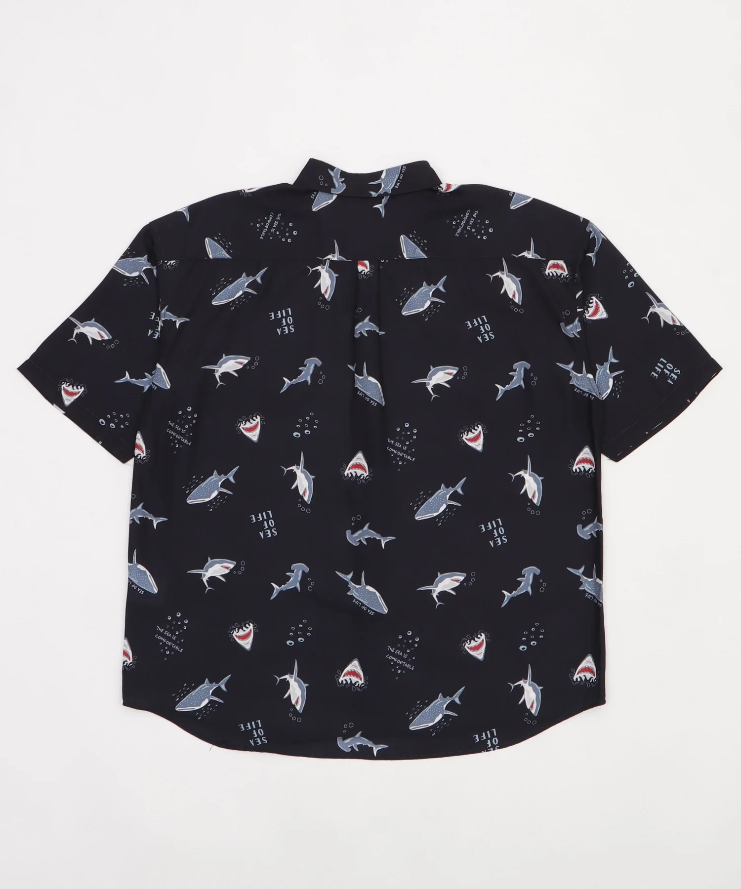 鮫柄シルクタッチシャツ（SS） - Image 3