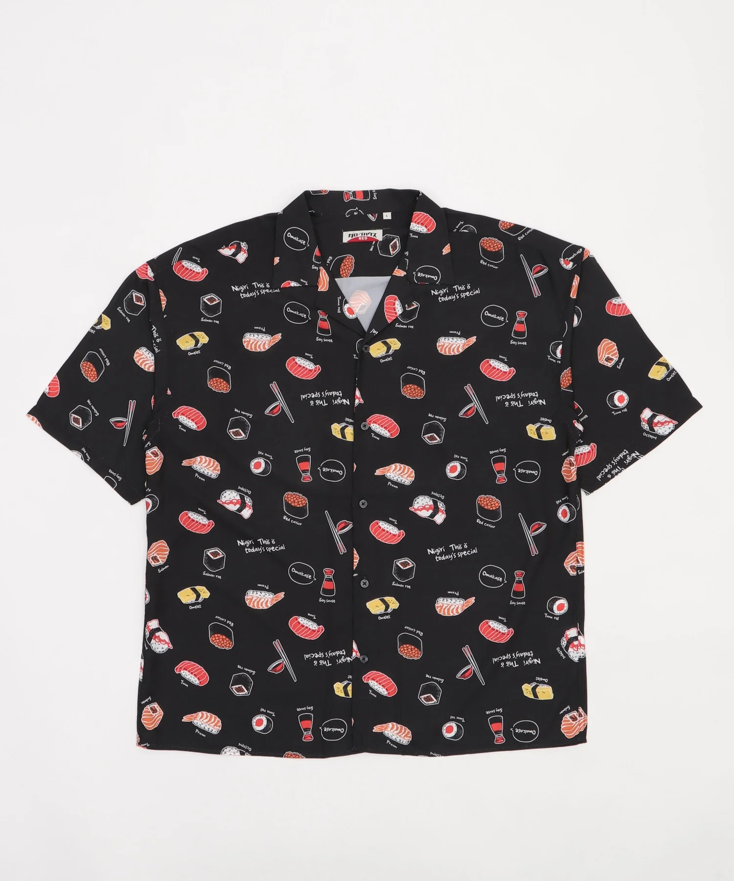寿司柄シルクタッチシャツ（SS） - Image 2