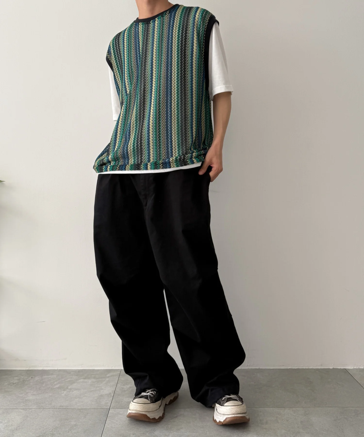 アンサンブルメッシュベスト - Image 3