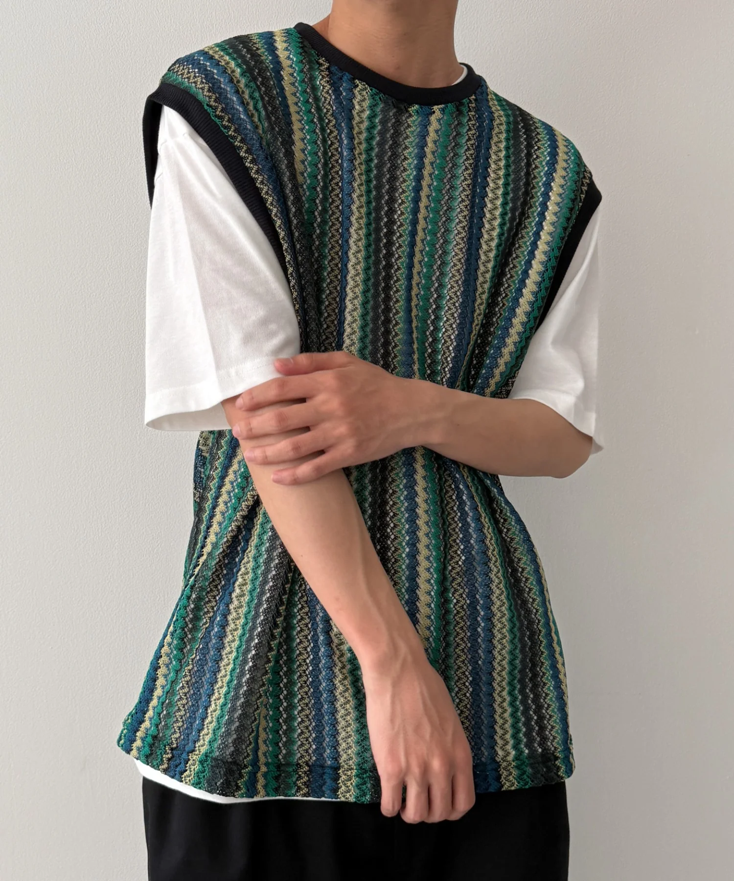 アンサンブルメッシュベスト - Image 8