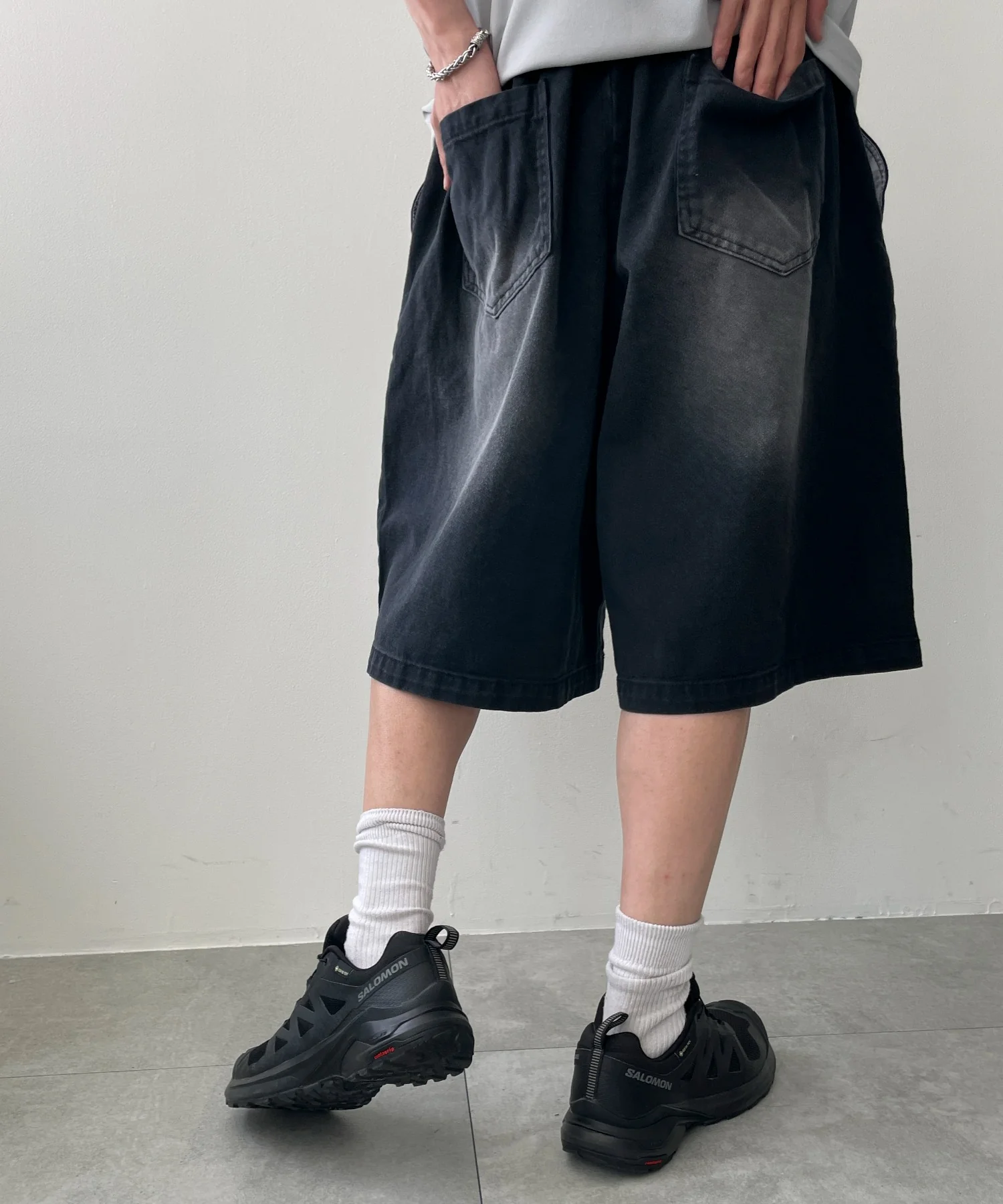 ツイルブラスト加工ワイドショートパンツ - Image 11
