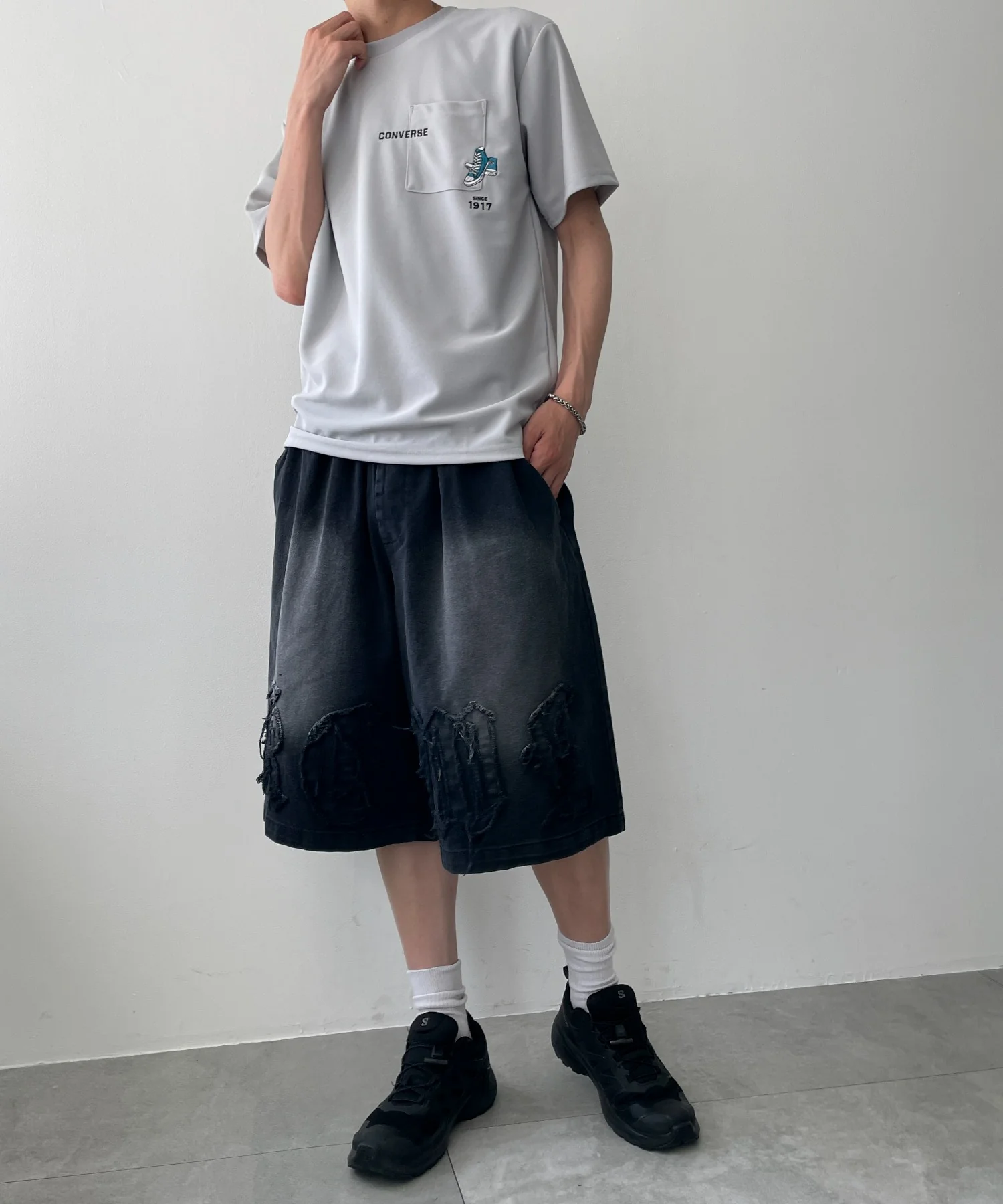 ツイルブラスト加工ワイドショートパンツ - Image 13