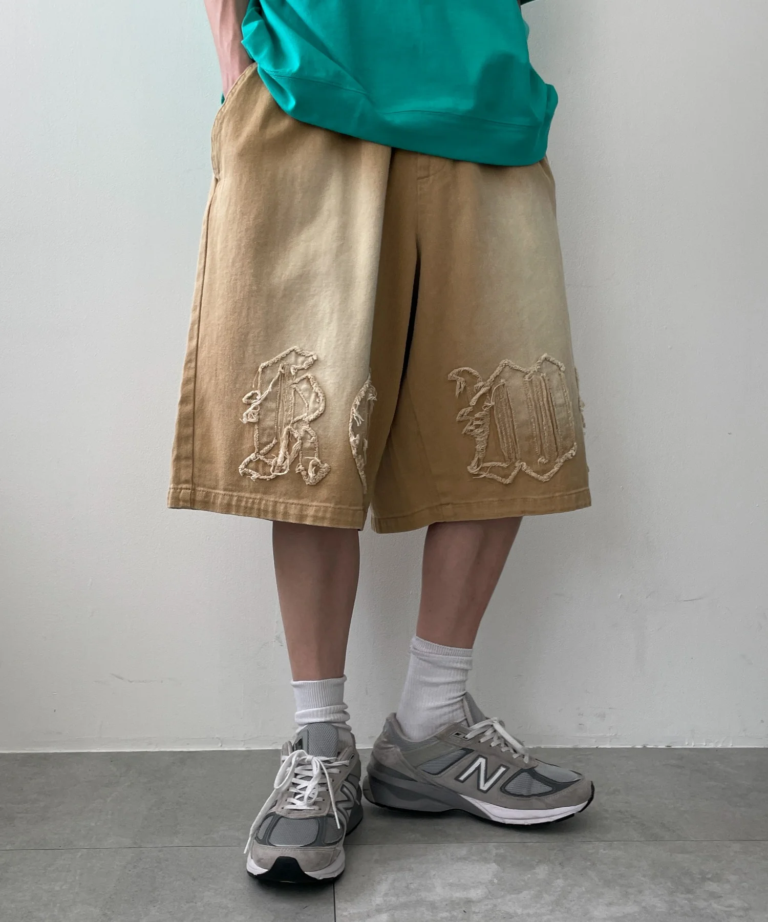 ツイルブラスト加工ワイドショートパンツ - Image 6