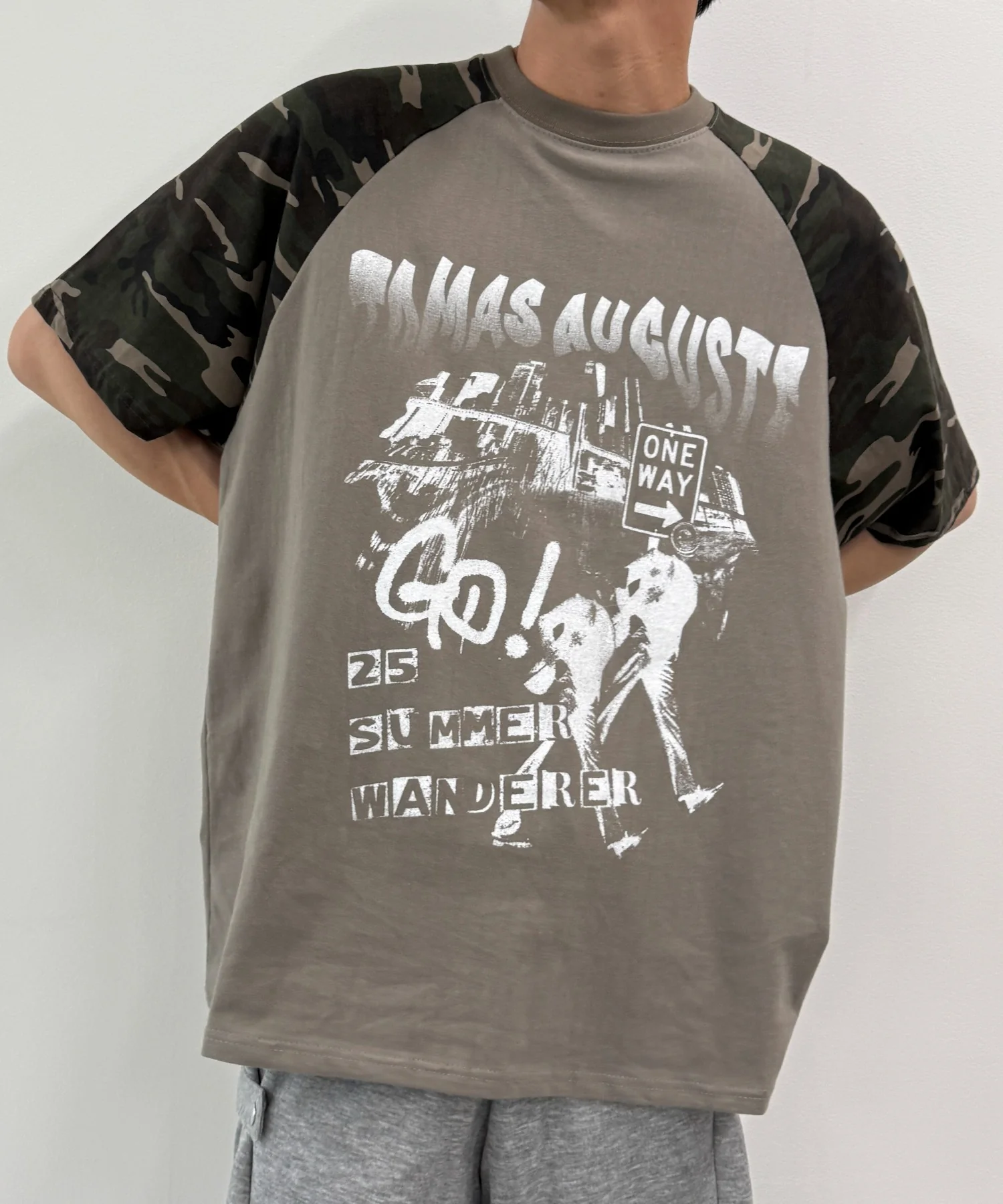 ラグランカモフラグラフィックT(SS) - Image 2