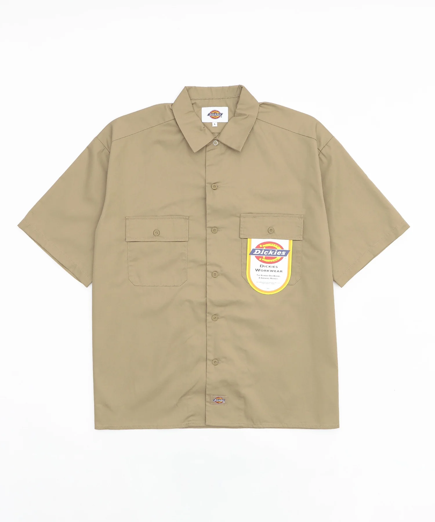 DickiesライトTCツイルワークシャツ - Image 2