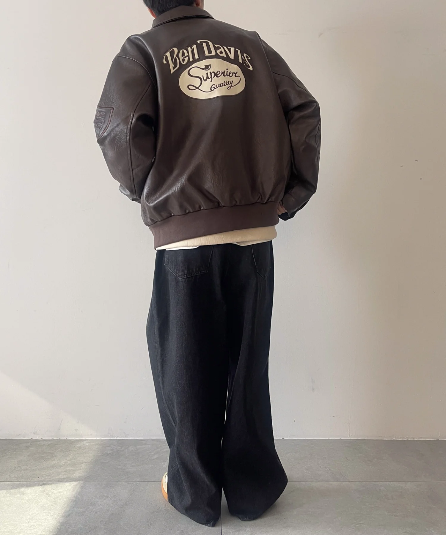 BENDAVISグラフィック合皮ジャケット - Image 2