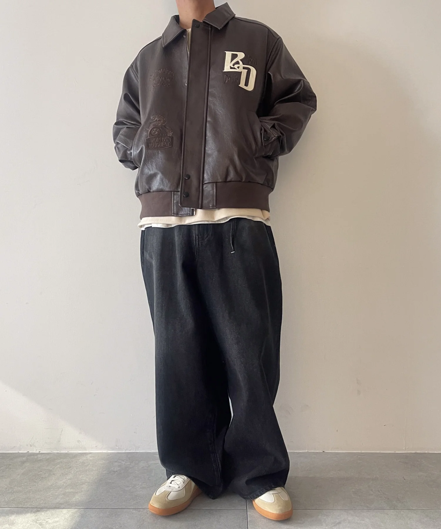 BENDAVISグラフィック合皮ジャケット - Image 7