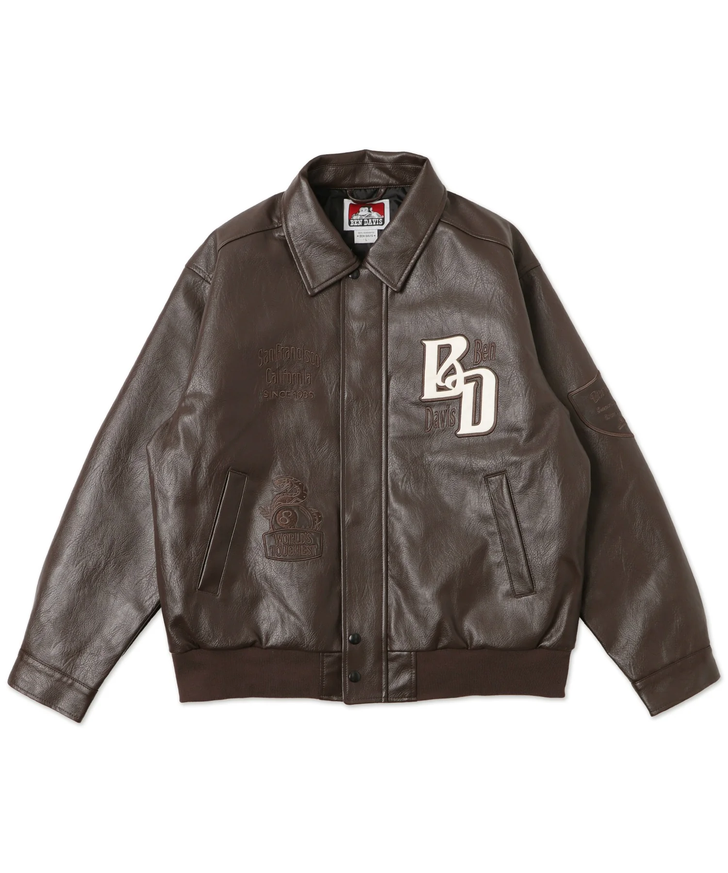 BENDAVISグラフィック合皮ジャケット - Image 8