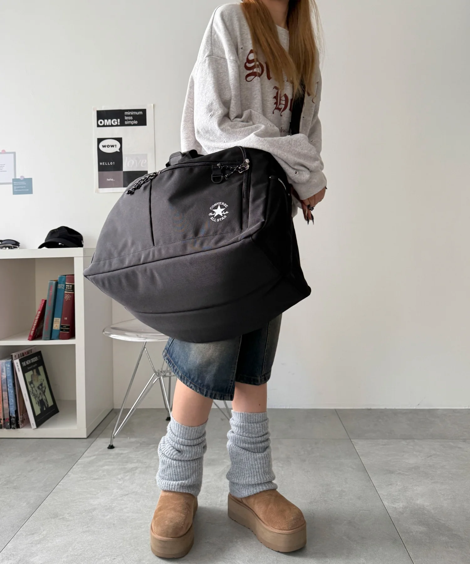 CONVERSE　ボストンバッグ - Image 4