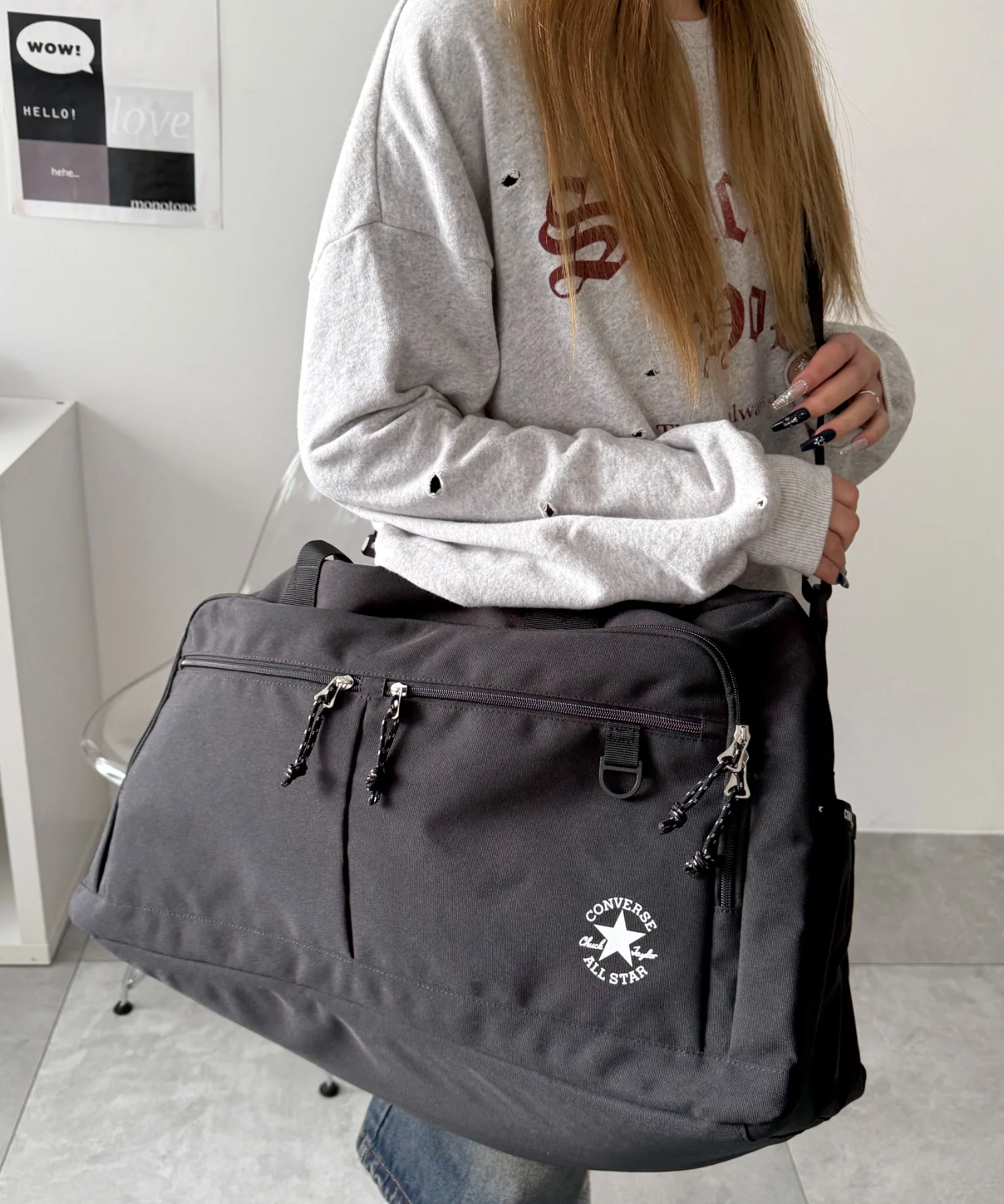 CONVERSE　ボストンバッグ - Image 5