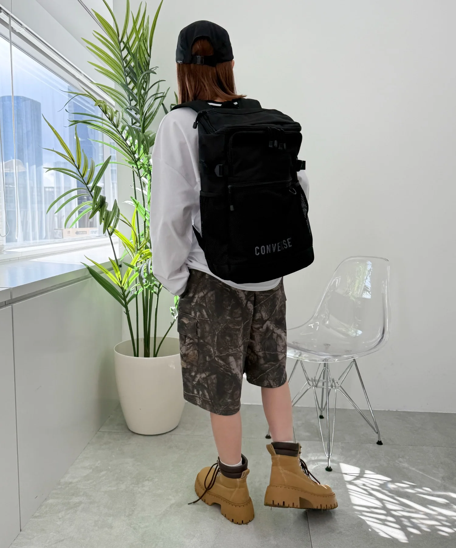 CONVERSE　SQUARE　BIG　BACK　PACK - Image 6