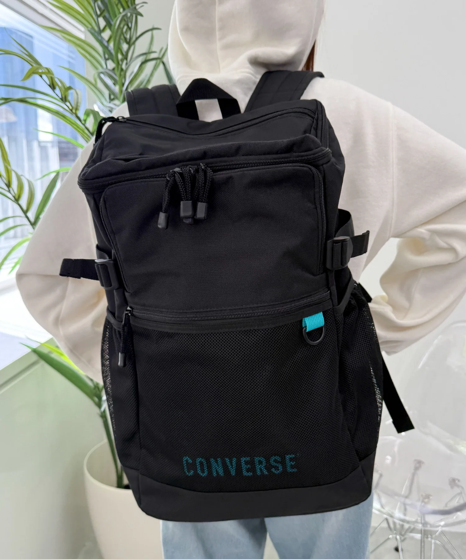 CONVERSE　SQUARE　BIG　BACK　PACK - Image 7