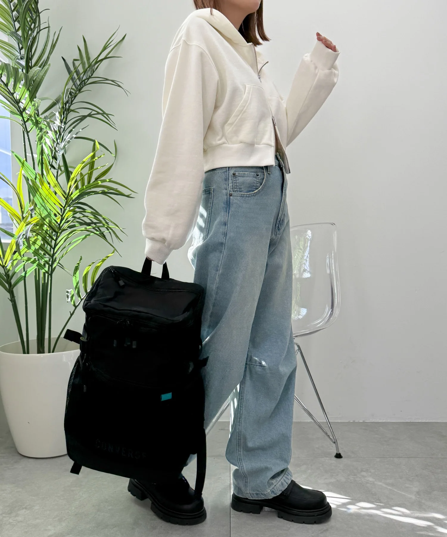 CONVERSE　SQUARE　BIG　BACK　PACK - Image 8