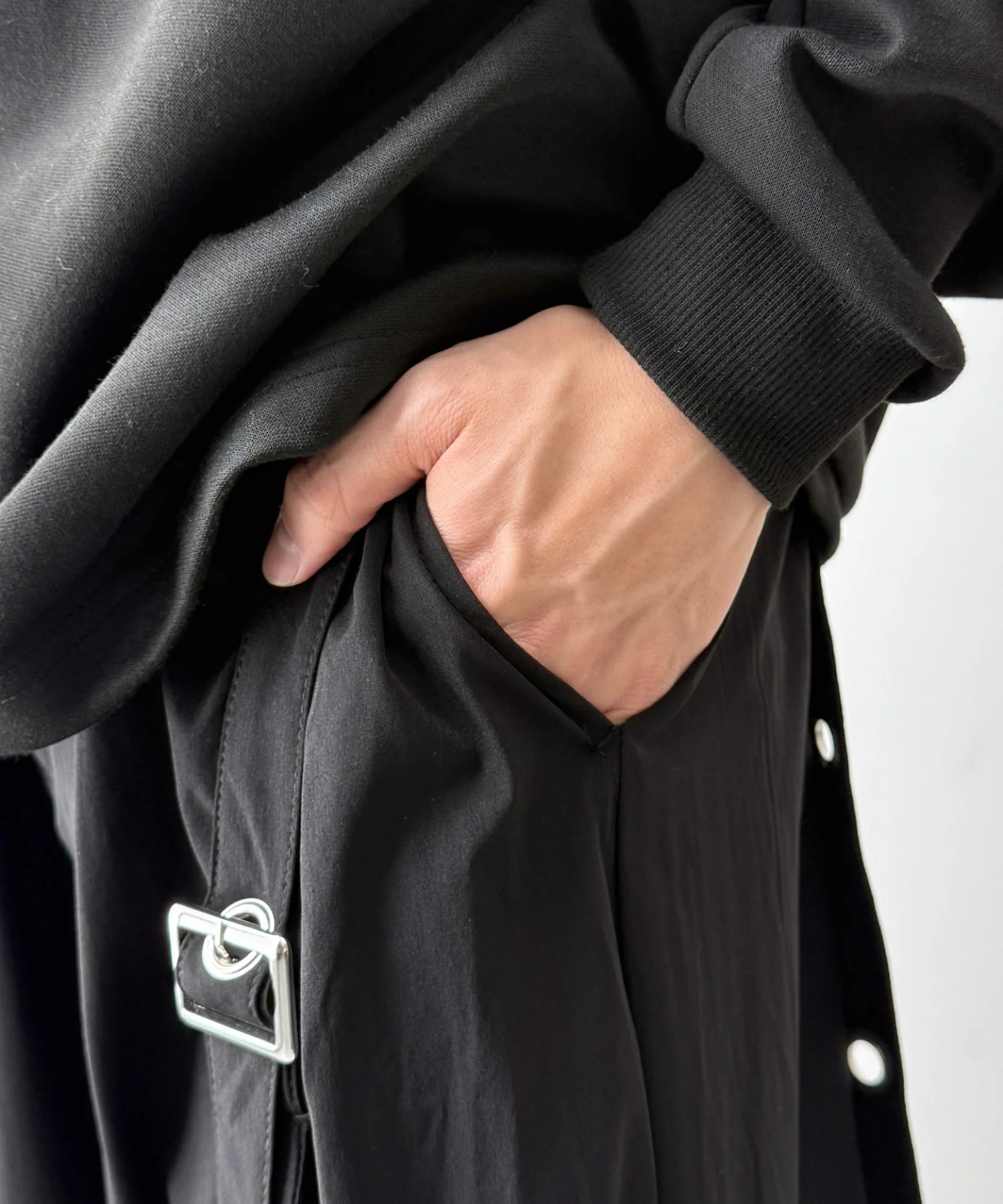 アイレットサスペンダーワイドパンツ - Image 3