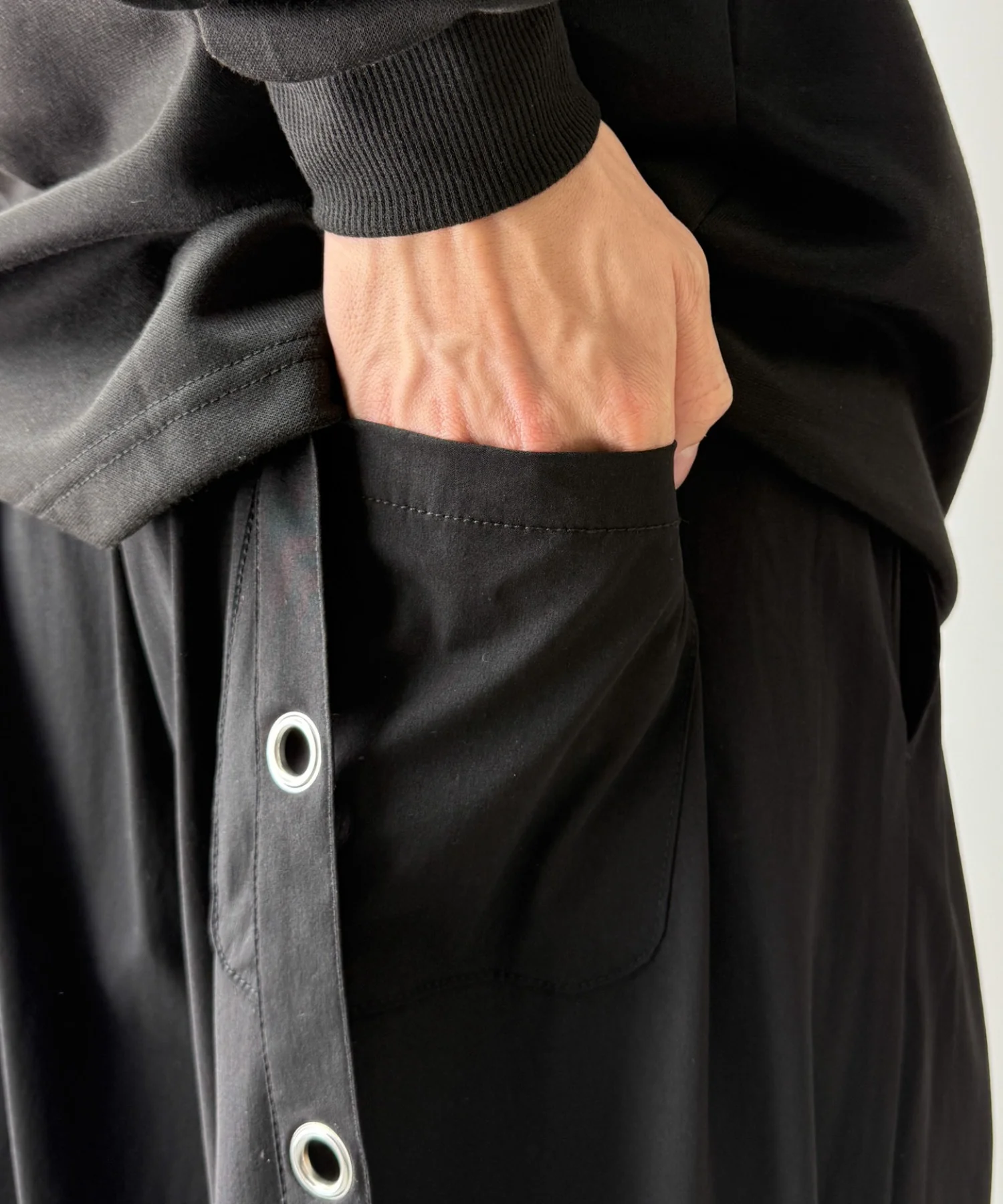 アイレットサスペンダーワイドパンツ - Image 4